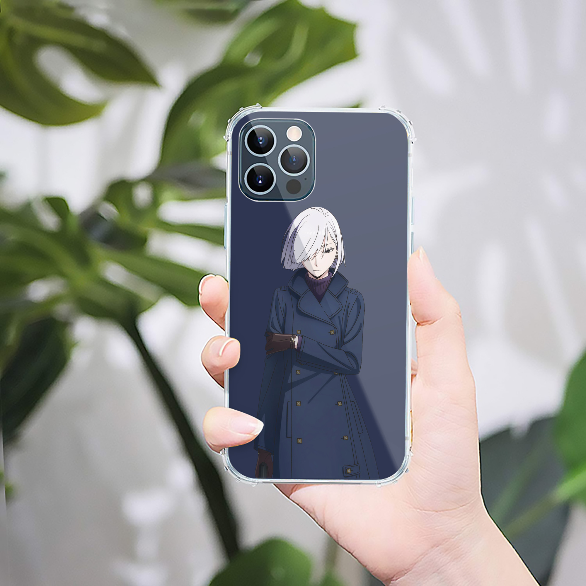 （画像用） SPY×FAMILY间谍家家酒 【iPhone 12シリーズ対応】透明スマホケース（クリアソフトケース）